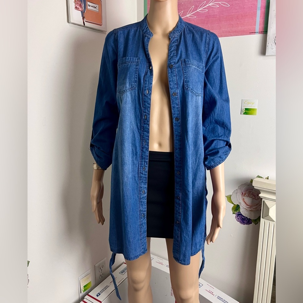 Almost Famous denim top - Picture 6 of 11